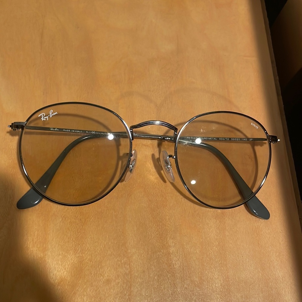 Ray-ban round glasses